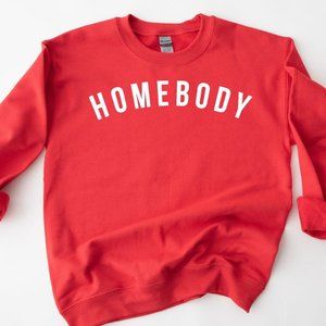 Women's red long sleeves